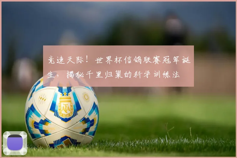 竞速天际！世界杯信鸽联赛冠军诞生，揭秘千里归巢的科学训练法